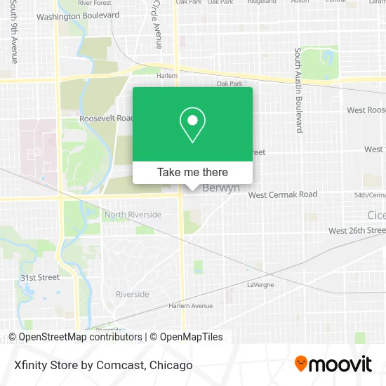 Xfinity Store by Comcast map