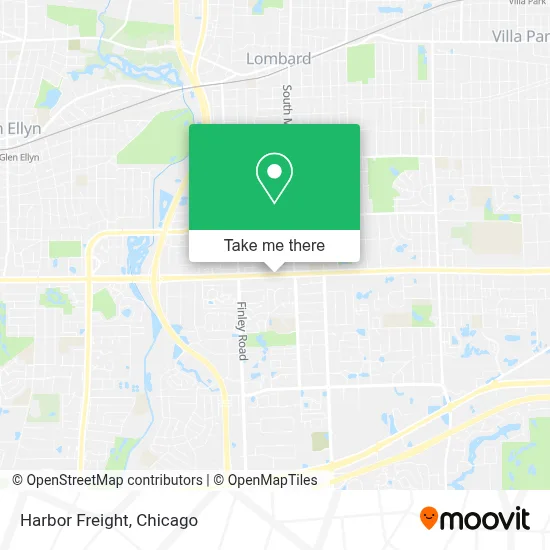 Harbor Freight map