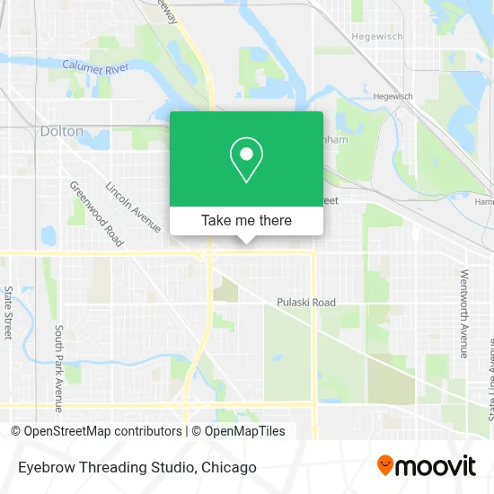 Eyebrow Threading Studio map