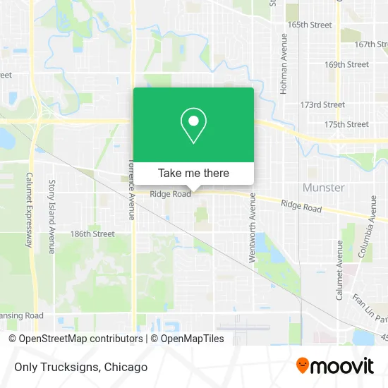 Only Trucksigns map
