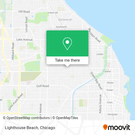 Lighthouse Beach map
