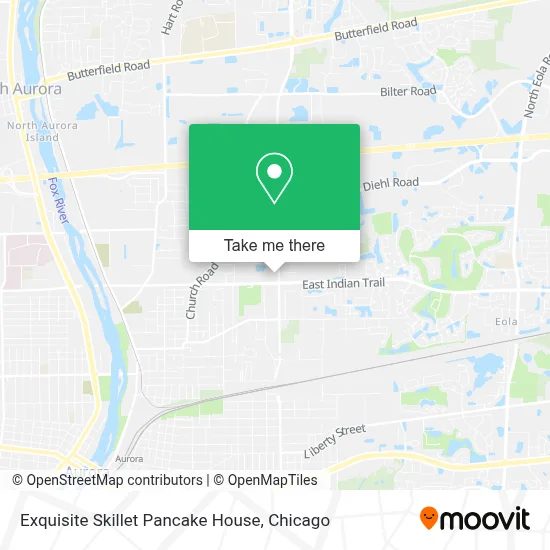 Exquisite Skillet Pancake House map