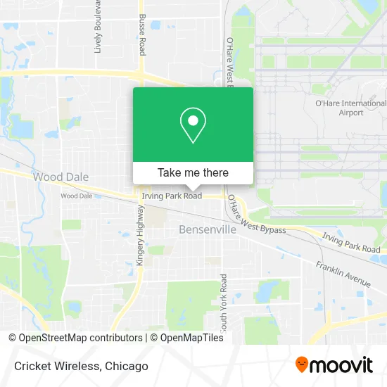 Cricket Wireless map