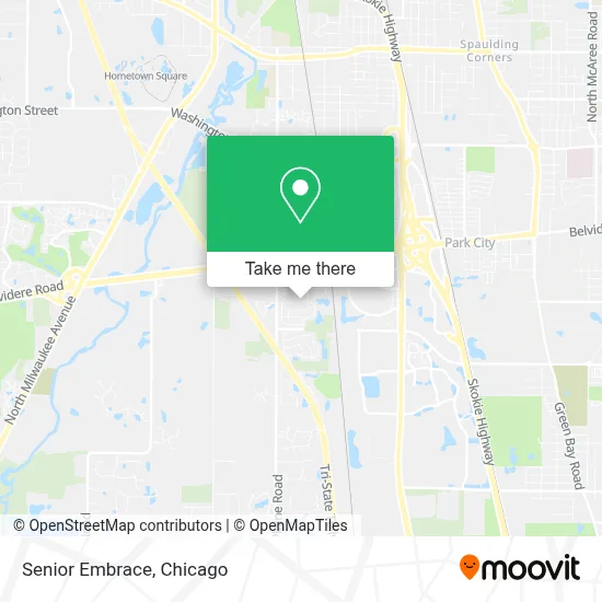 Senior Embrace map