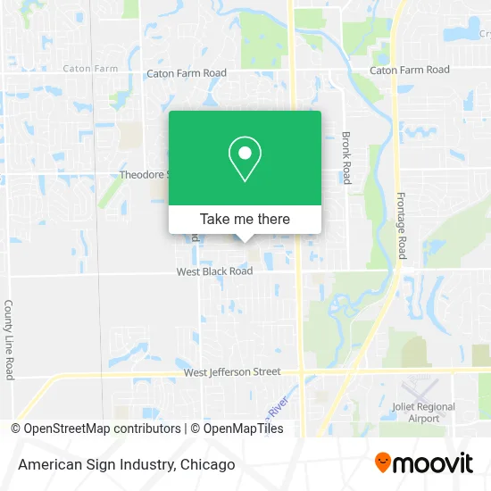 American Sign Industry map