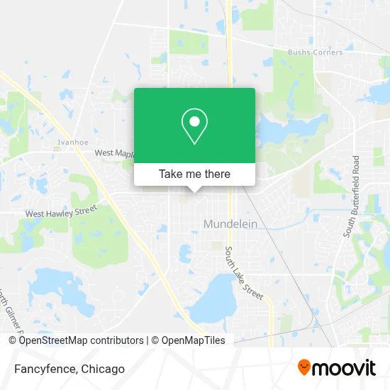 Fancyfence map