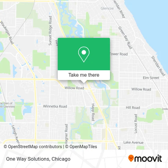One Way Solutions map