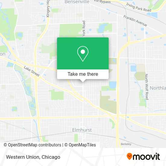 Western Union map