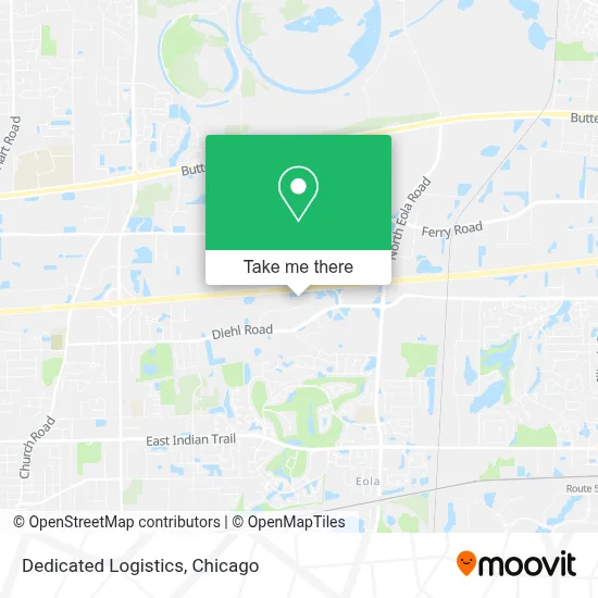 Dedicated Logistics map