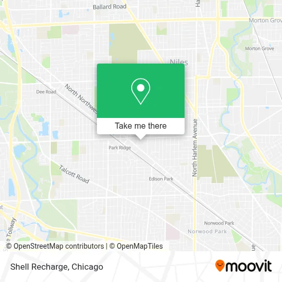 Shell Recharge map