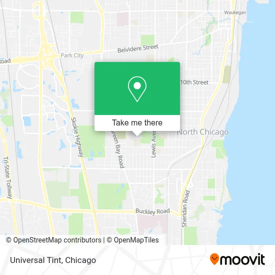 Universal Tint map