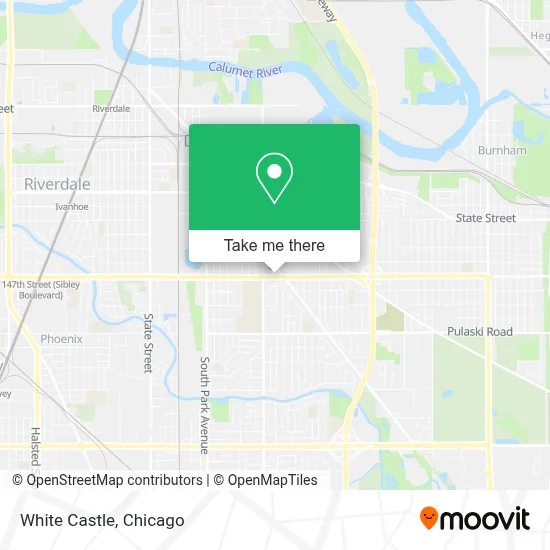 White Castle map
