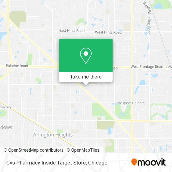 Cvs Pharmacy Inside Target Store map
