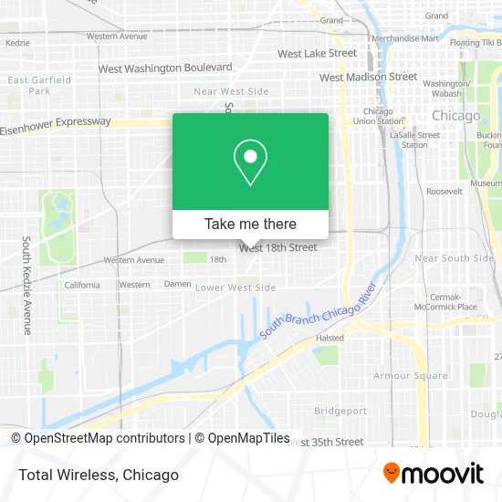 Total Wireless map