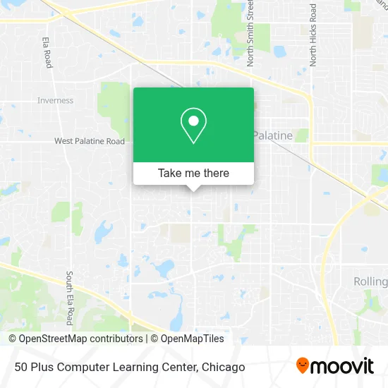 50 Plus Computer Learning Center map