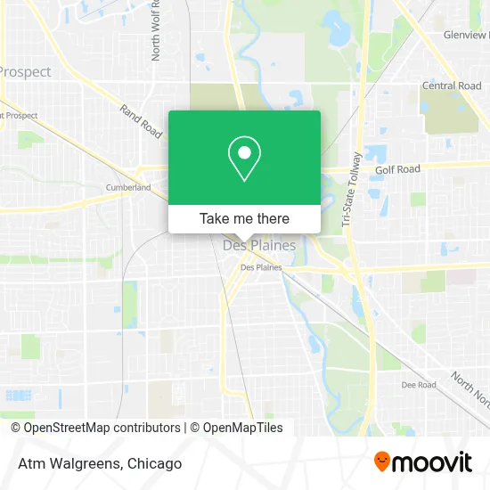 Atm Walgreens map
