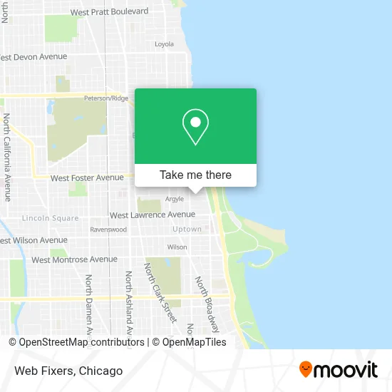 Web Fixers map