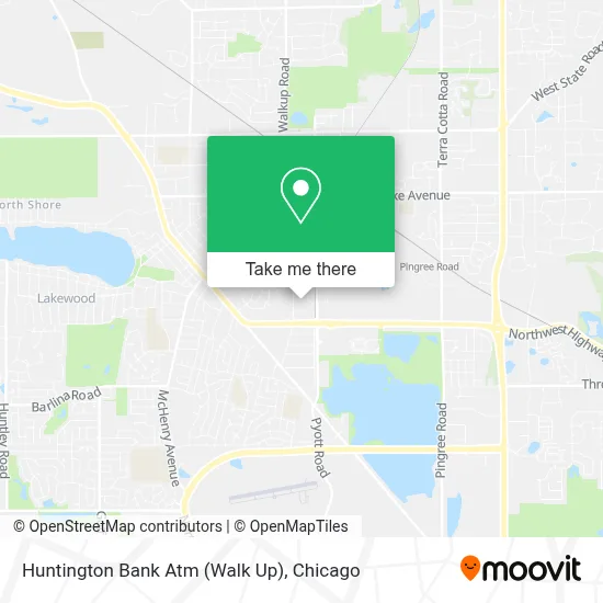 Huntington Bank Atm (Walk Up) map