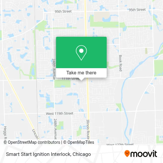 Smart Start Ignition Interlock map