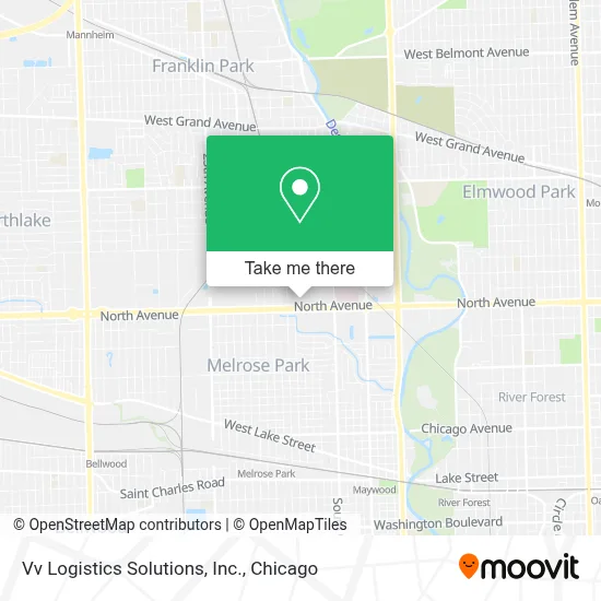 Vv Logistics Solutions, Inc. map
