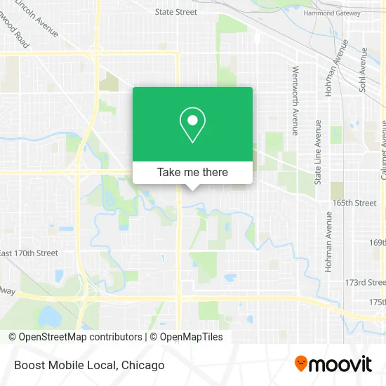 Boost Mobile Local map