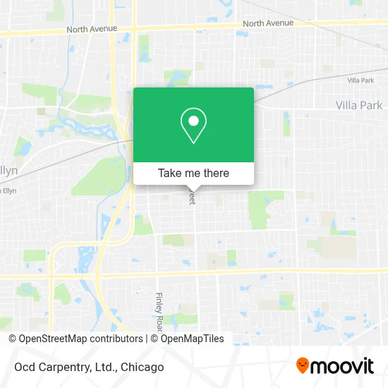 Ocd Carpentry, Ltd. map
