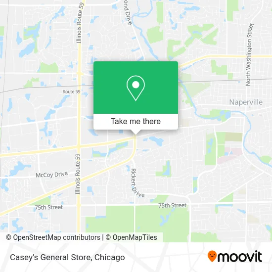 Casey's General Store map
