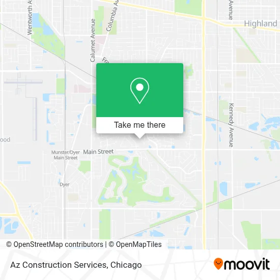 Az Construction Services map