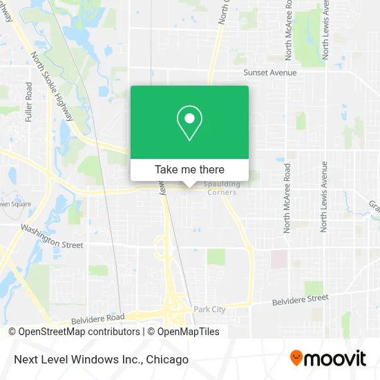 Next Level Windows Inc. map