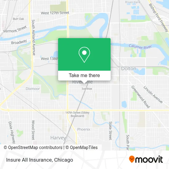 Insure All Insurance map