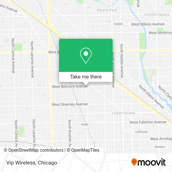 Vip Wireless map