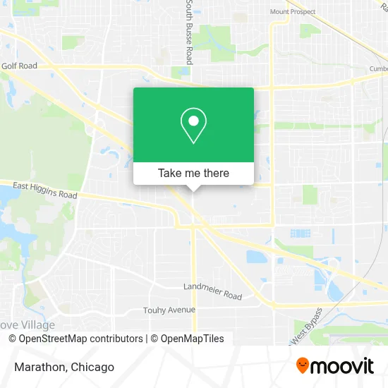 Marathon map