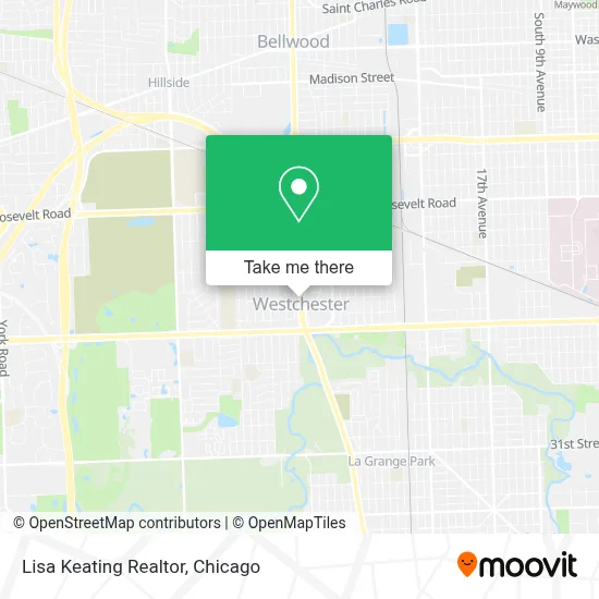 Lisa Keating Realtor map