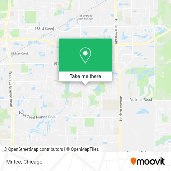 Mr Ice map