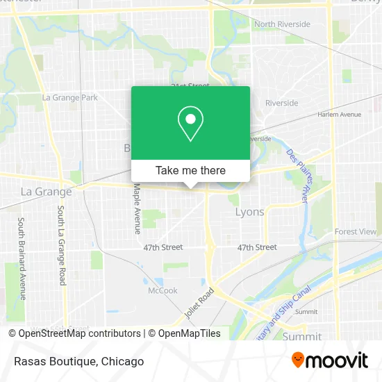 Rasas Boutique map