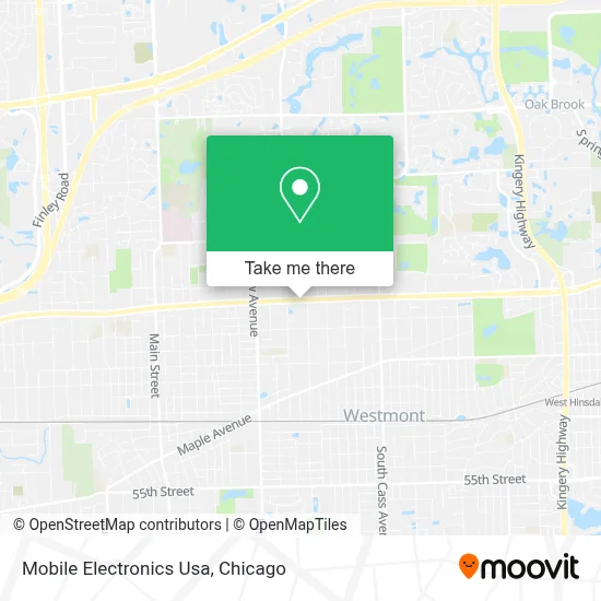 Mobile Electronics Usa map