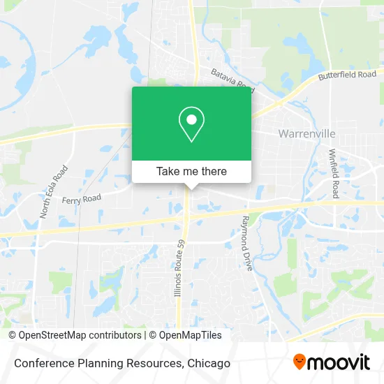 Conference Planning Resources map