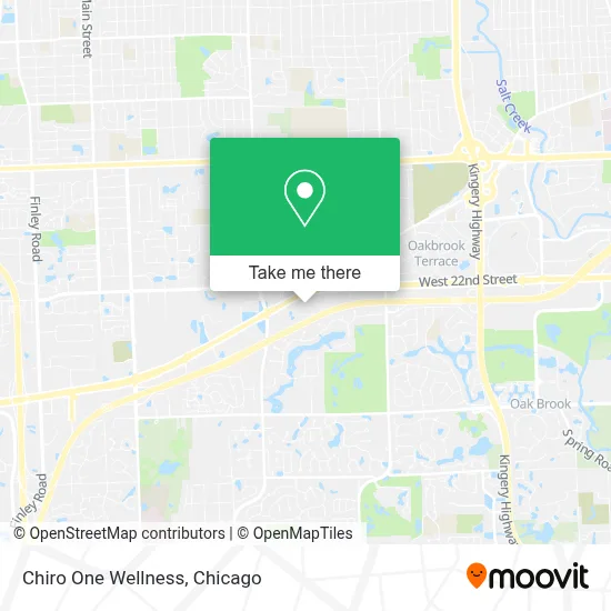 Chiro One Wellness map