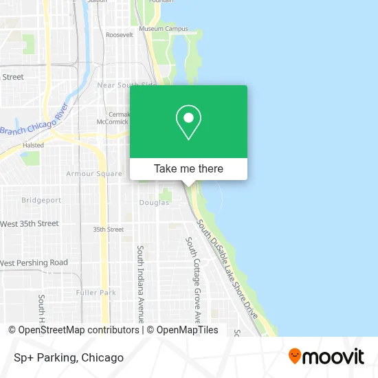 Sp+ Parking map