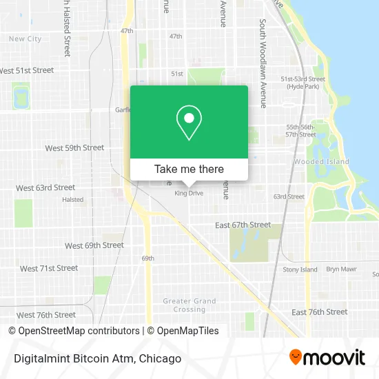 Digitalmint Bitcoin Atm map