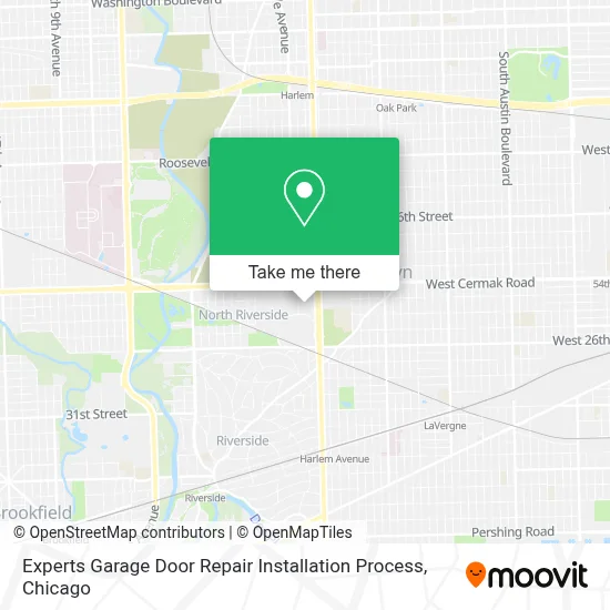 Experts Garage Door Repair Installation Process map