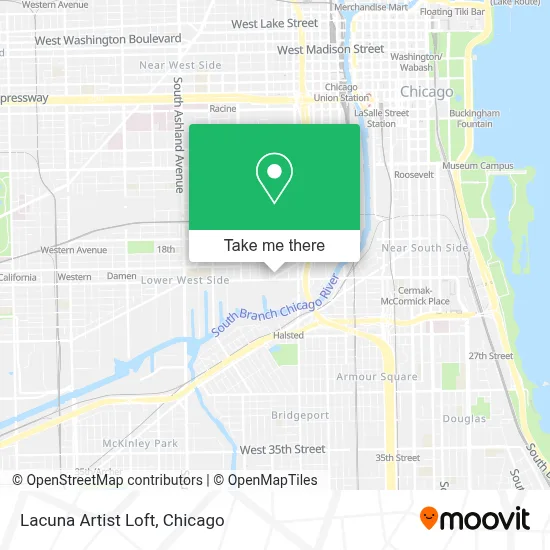Lacuna Artist Loft map