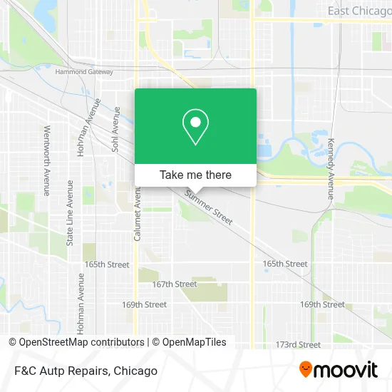 F&C Autp Repairs map