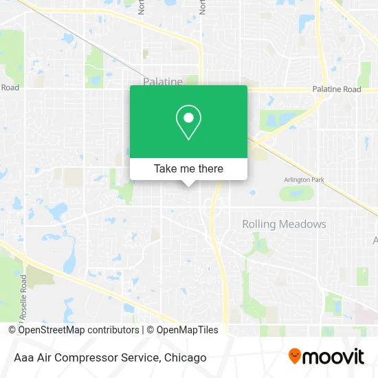 Aaa Air Compressor Service map