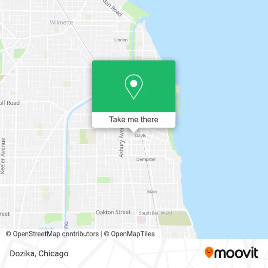 Dozika map