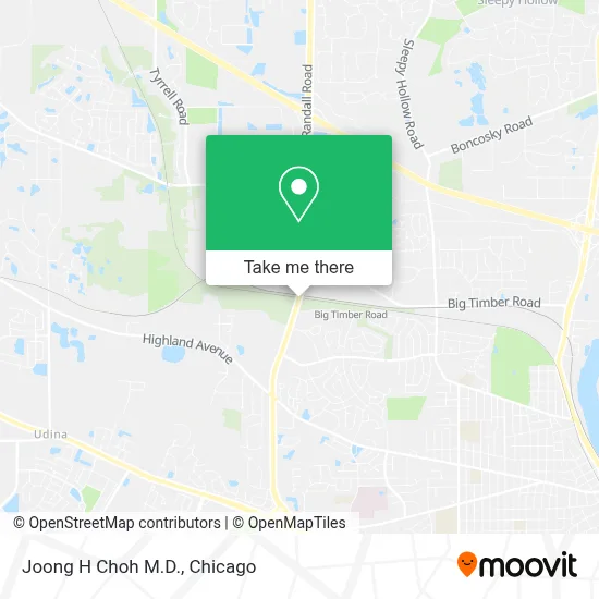 Joong H Choh M.D. map