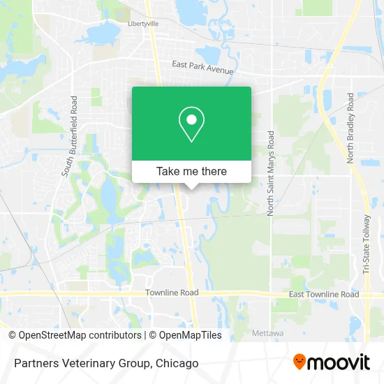 Partners Veterinary Group map