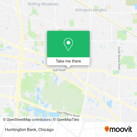 Huntington Bank map