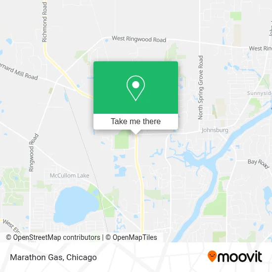 Marathon Gas map
