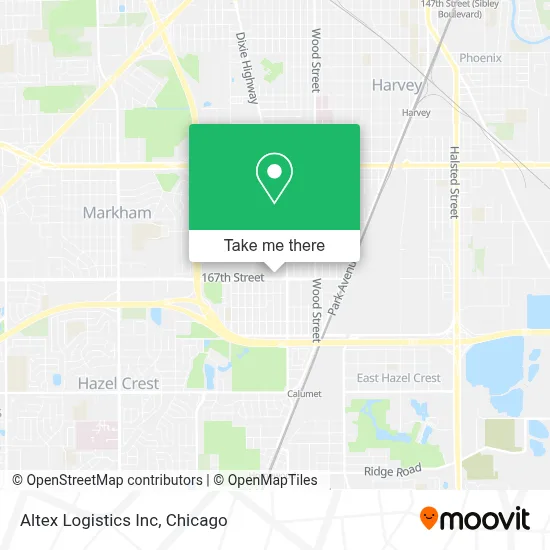 Altex Logistics Inc map